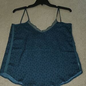 Aerie Green Sleeveless Crop Camisole